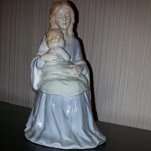 Vtg Homco Home Interiors Mother and Child Figurine